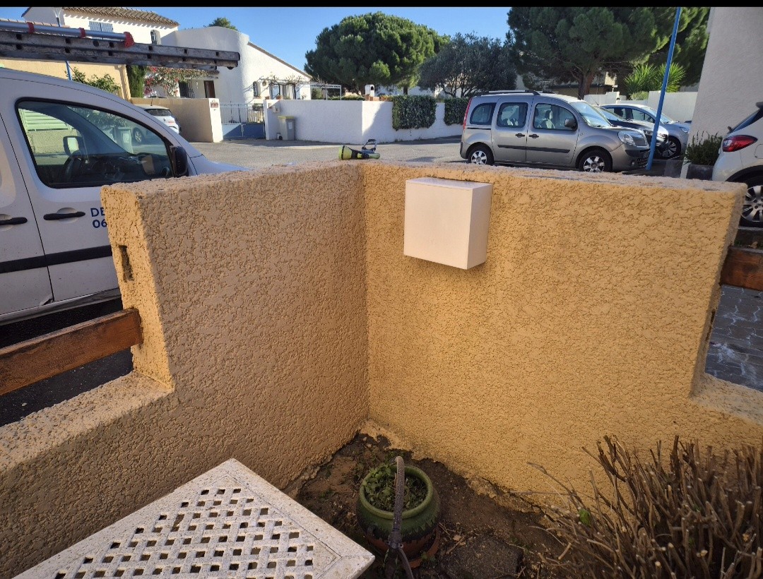 Nettoyage mur 